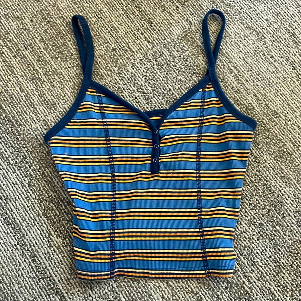stripped tank top